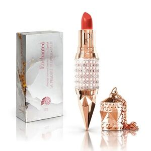 La Prestige Paris Smiling Hibiscus Prestige Enchanted Dark Rose Lipstick $180 💄